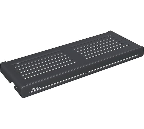 Полка RAVAK SLIM S прямая черный/черный X07P649 1