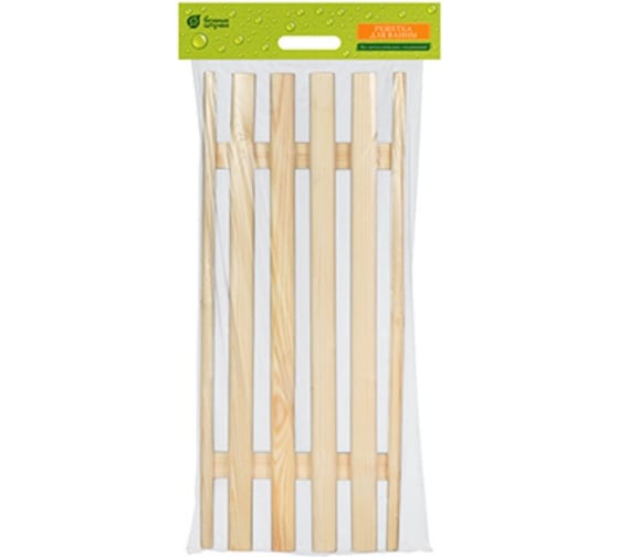 Решетка для ванны Банные Штучки 70x30x4 см. 33090