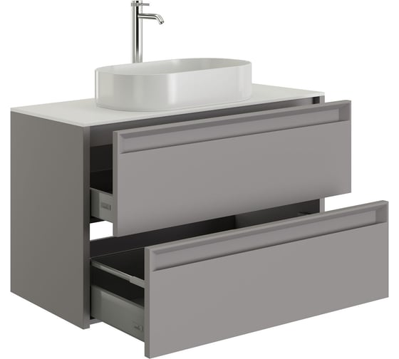 Тумба ALLEN BRAU FANTASY 2.0 80, platinum grey matt 1.11001.PGM 00334052