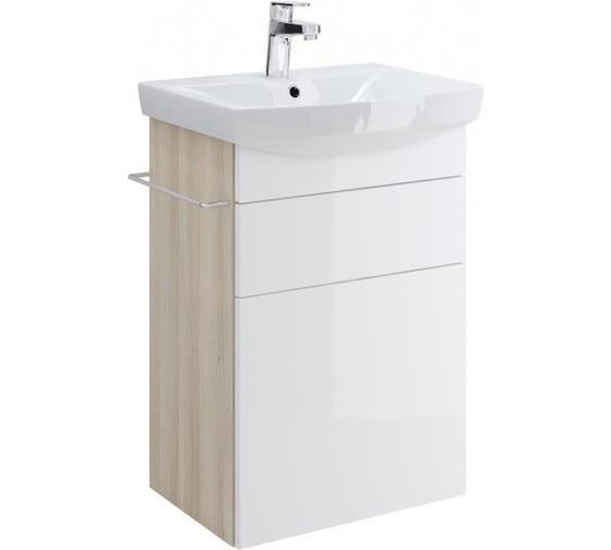 Тумба под раковину Cersanit SMART для раковины CARINA 50 B-SU-SMA-CA50/Wh 00000068054