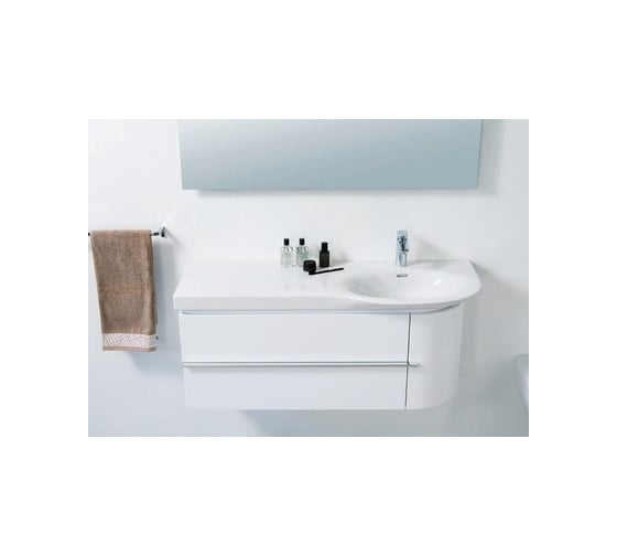 Шкафчик Laufen Case for Palace 1140х375 для раковины 81670.6, белый матовый 4016220754631 0033693