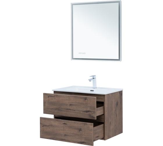Тумба Aquanet Алвита new 70 цв.дуб веллингтон табак (334185) 00334185