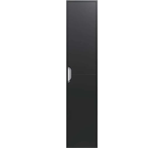 Шкаф-пенал для ванной Uperwood Modul_33х36х150 см, подвесной, с дверцами, матовый черный 2930205301