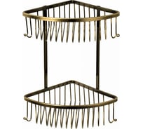 Полка Fixsen FX-858-2 угловая, двухэтажная 00039864