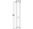 Шкаф-Колонна AQUATON Леон Н Дуб Белый 00026844 1A187903LBPS0 5