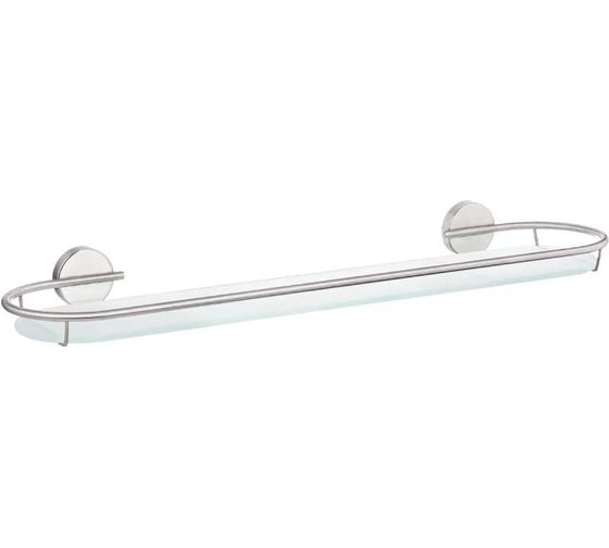 Полка настенная прямоугольная VERRAN Inox 250-28