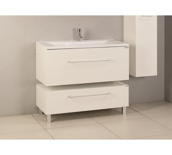 Тумба AQUATON Мадрид 100 М, раковина Премьер М 00015273
