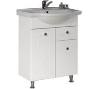 Тумба AQUATON ЛИАНА 65М с бельевой корзиной 00016470