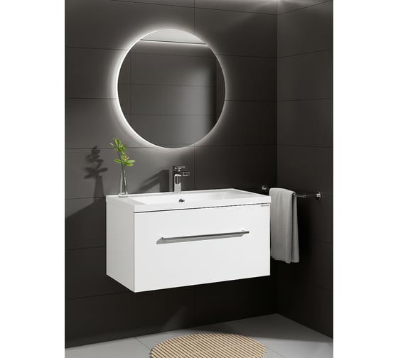 Тумба AQUATON Мадрид 80 М РАКОВИНА ПРЕМЬЕР М 800 00015278 1A126801MA010 1