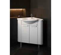 Тумба угловая раковина СЕРГЕЙ 62 AQUATON Альтаир 45 00015390 1A042601AR010