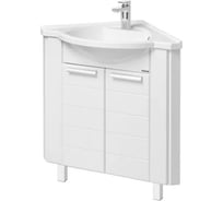 Угловая тумба AQUATON Альтаир 62, раковина Сергей 62 00015390