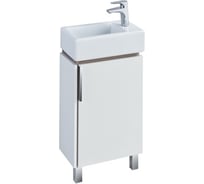 Тумба AQUATON Бэлла Белый/Джара, раковина Эрис 46 00050547