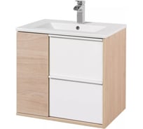 Тумба-умывальник AQUATON Бостон 60 Умывальник Quadro 60 00058527