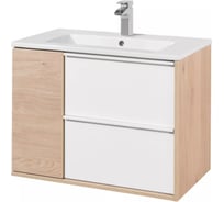 Тумба-умывальник AQUATON Бостон 75 Умывальник Quadro75 00058531