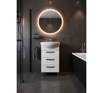 Тумба УМЫВАЛЬНИК AQUATON Ария 50 Н SMILE-50 00016013 1A140201AA010