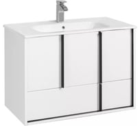 Тумба-умывальник Ривьера 80 AQUATON VICTORIA-N раковина столешница 800х460 00057249 1A239001RVX20