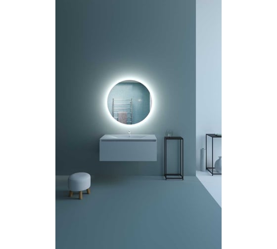 Зеркало SANVIT Сириус 1200х1200х30 Инфракрасный выключатель, LED подсветка зеркала по кругу zsirius120