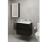 Тумба AQUATON РИМИНИ 60 ЧЕРН.ГЛЯНЕЦ VICTORIA-N РАКОВИНА СТОЛЕШНИЦА 600Х460 NEW 00060593 1A226601RN950 17