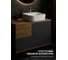 Тумба AQUATON Терра 105 Дуб Кантри/Антрацит Умывальник накладной Infinity 60 00060765 1A247201TEKA0 5