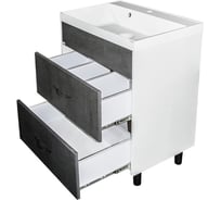 Тумба для ванной MIXLINE "Сура-70" под раковину МАРГО-70 ПВХ 554992