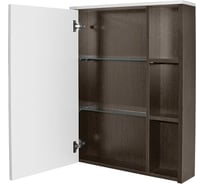 Зеркальный шкаф MIXLINE "БОСКО-55" бел./венгеПВХ 554986