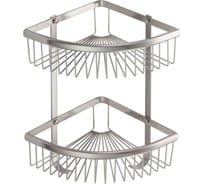 Полка-решетка Savol угловая, двойная S-L5854-2