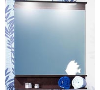 Зеркало Бриклаер ЧИЛИ 70 Венге С, 4627125415050