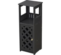 Стеллаж напольный с полками Oqqi 60x22x20 см bathroom-locker1-bl