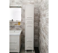 Пенал Бриклаер ЧИЛИ светлая лиственница, с корзиной, универсальный С 4627125414978