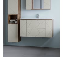 Тумба Бриклаер КРИСТАЛЛ 100 латте 416897