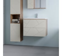 Тумба Бриклаер КРИСТАЛЛ 70 латте 416934