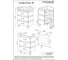 Тумба Бриклаер ТЕХАС 70 дуб кантри/венге 4627125412905 9