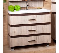 Тумба Бриклаер ТЕХАС 100 дуб кантри/венге 4627125412882