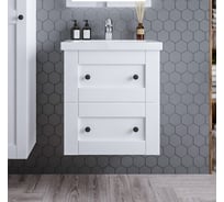 Тумба Бриклаер ХЕЛЕНА 60 рамочный, белый 4627125416408