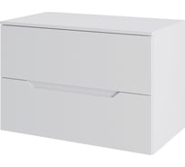 Подвесная тумба ORANGE Line 80 столешница МДФ, матовый белый Li-80TuwMDF