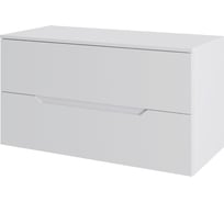 Подвесная тумба ORANGE Line 100 столешница МДФ, матовый белый Li-100TuwMDF