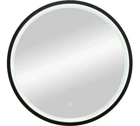 Зеркало Taliente Zled с LED-подсветкой, 60х60 см, круглое, черное Loft TA-Zled-SBLd600