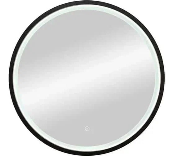 Зеркало Taliente Zled с LED-подсветкой, 60х60 см, круглое, черное Loft TA-Zled-SBLd600