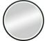 Зеркало Taliente Zled с LED-подсветкой, 60х60 см, круглое, черное Loft TA-Zled-SBLd600 1