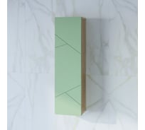 Шкаф навесной с дверью Бриклаер КРИСТАЛЛ 20 фисташка 416989