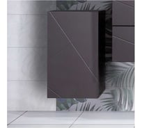 Шкаф навесной Бриклаер КРИСТАЛЛ 60 софт графит 4627125414619