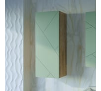 Шкаф навесной Бриклаер КРИСТАЛЛ 90 фисташка 416972