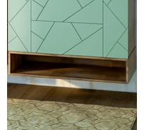 Ниша для тумбы Бриклаер Кристалл 100 Дуб гранж песочный, 417054