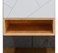 Ниша для тумбы Бриклаер Кристалл 60 Дуб бунратти, 4627125415883