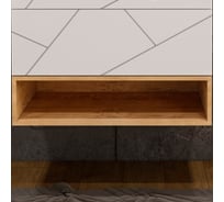 Ниша для тумбы Бриклаер Кристалл 80 Дуб бунратти, 4627125415906