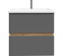 Тумба без раковины RUVANN VAUS 60 в ванную, подвесная Т.VAUS.П-60П