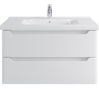 Тумба без раковины RUVANN BELLO 100 в ванную, подвесная Т.BELLO.Э-100П