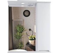 Зеркальный шкафчик в ванную RUVANN BRAVA 60 З.BRAVA.П-60