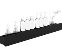 Горизонтальная полка ЛЕБЕР Валенсия 800мм (черный муар) 25.50.008B