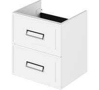 Подвесная тумба под раковину ИТАНА Pino 60 575x471x600 Белый матовый Soft touch 4657821041321